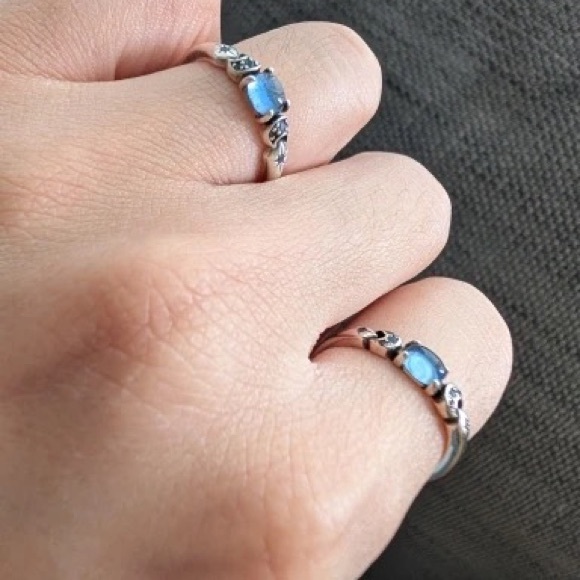 Pandora Signature Logo Pavé & Beads Ring LIMITED TIME ONLY - Picture 6 of 16